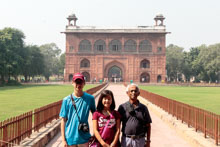 Raj and Sue in India 2017